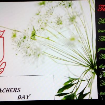 ගුරු දිනය සැමරීම.